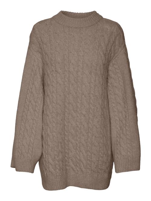 VERO MODA Pullover 'COBALT'  taupe