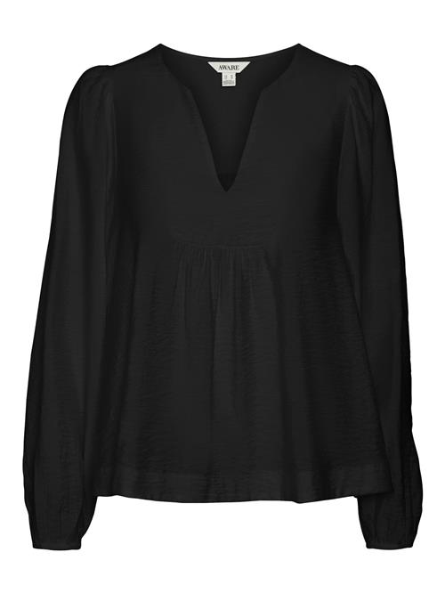 VERO MODA Bluse 'Mandarin'  sort