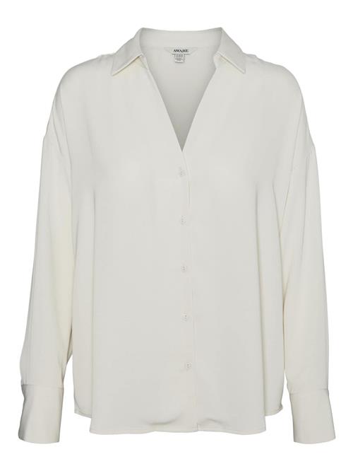 Se VERO MODA Bluse 'Giselle'  grå ved About You