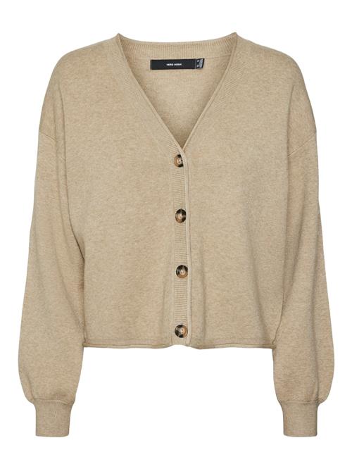 VERO MODA Cardigan 'VMGold'  beige-meleret