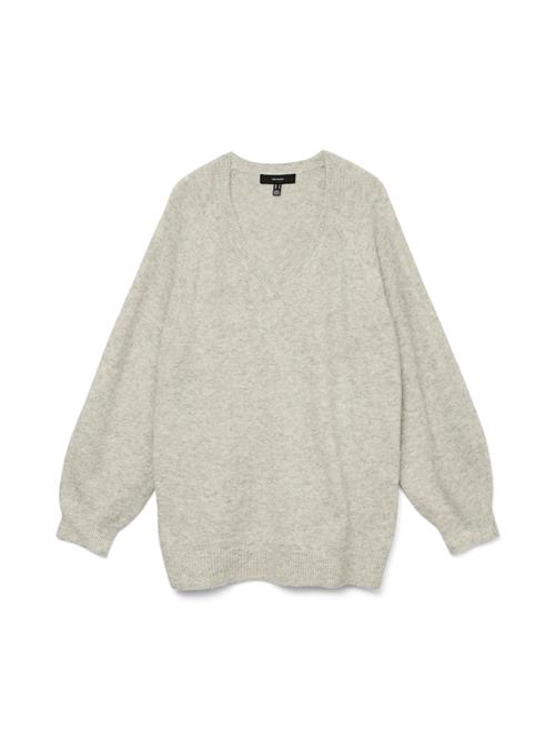 Se VERO MODA Pullover 'VMLeaf'  lysegrå ved About You