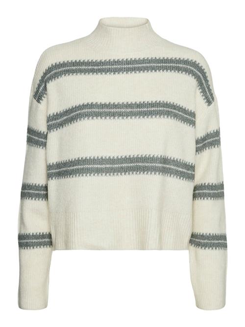 VERO MODA Pullover 'VMDAZZLE'  beige / grå