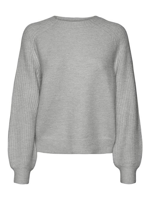 Se VERO MODA Pullover 'VMENYA'  grå / lysegrå ved About You