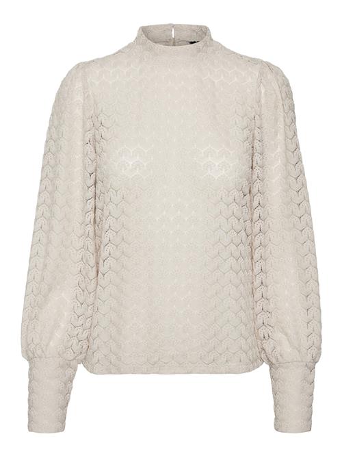 VERO MODA Bluse 'Becca'  stone