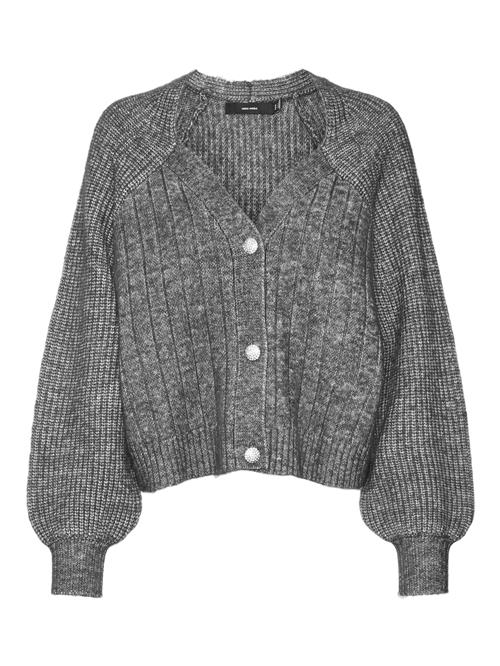 Se VERO MODA Cardigan 'VMMEILANI'  grå-meleret ved About You