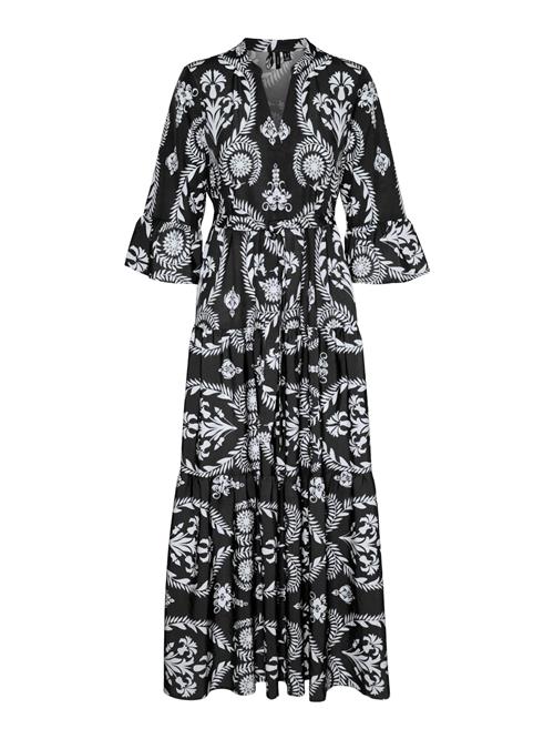 VERO MODA Blusekjole 'ZERA'  sort / hvid