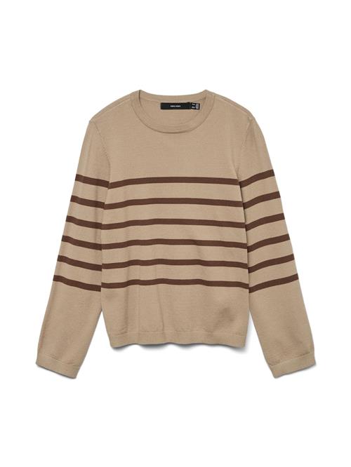 Se VERO MODA Pullover  brun / mørkebrun ved About You