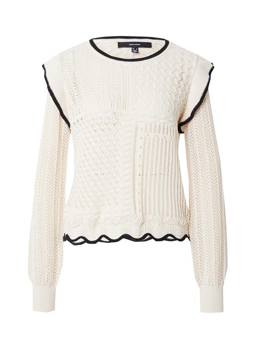 Se VERO MODA Pullover 'VMMADELYN'  champagne / sort ved About You