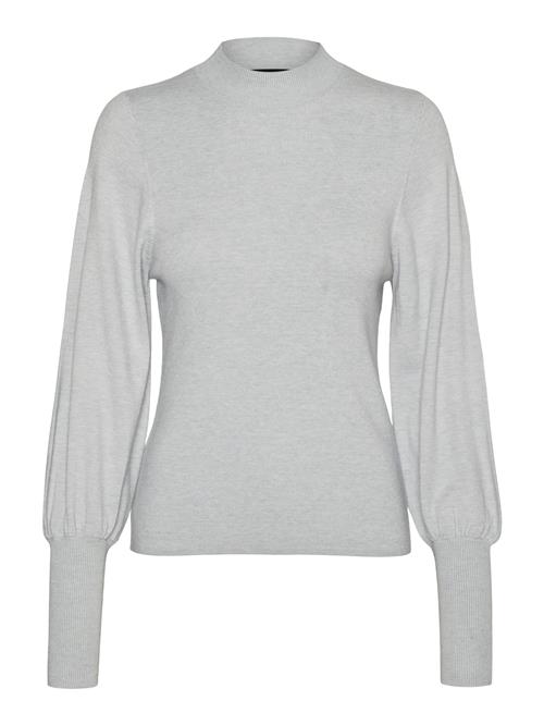 Se VERO MODA Pullover 'Holly Karis'  lysegrå ved About You