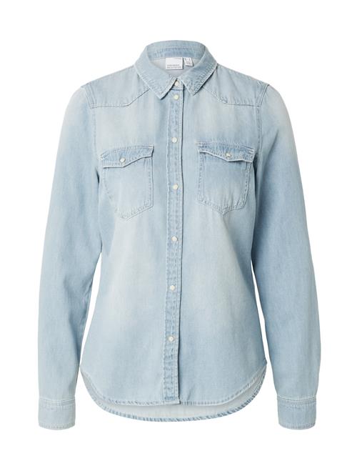 Se VERO MODA Bluse 'VMMARIA'  lyseblå ved About You