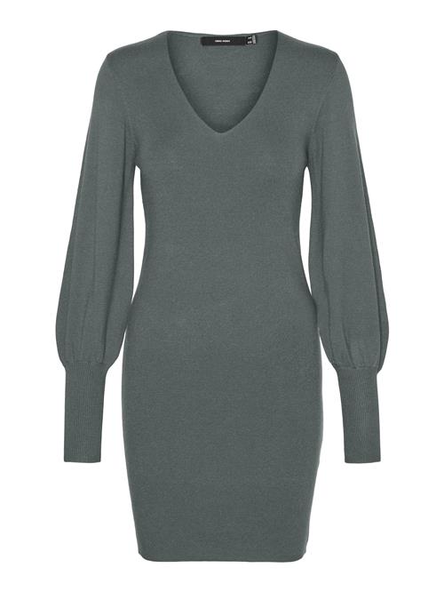 VERO MODA Strikkjole  grøn