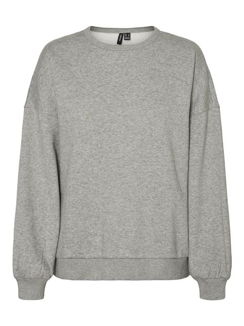 VERO MODA Sweatshirt 'VMBitte'  grå / orange / hvid