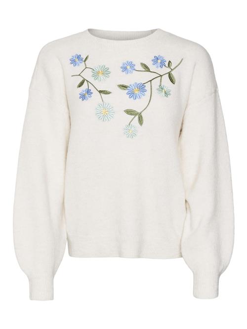 VERO MODA Pullover 'VMAlina'  lyseblå / oliven / mint / offwhite