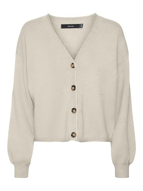 Se VERO MODA Cardigan 'VMGold'  beige ved About You