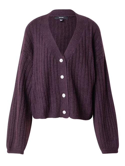 Se VERO MODA Cardigan 'VMELYA'  aubergine ved About You