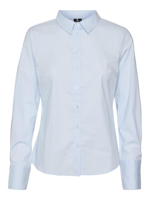 VERO MODA Bluse 'ANNA'  blå / pastelblå