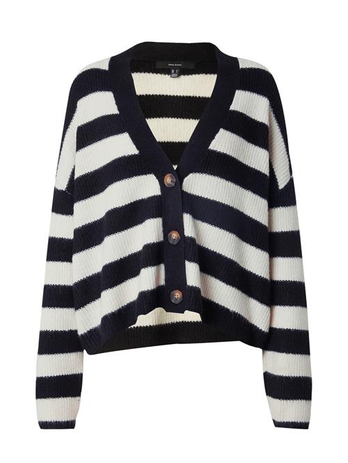 VERO MODA Cardigan 'VMNatahlie'  sort / hvid