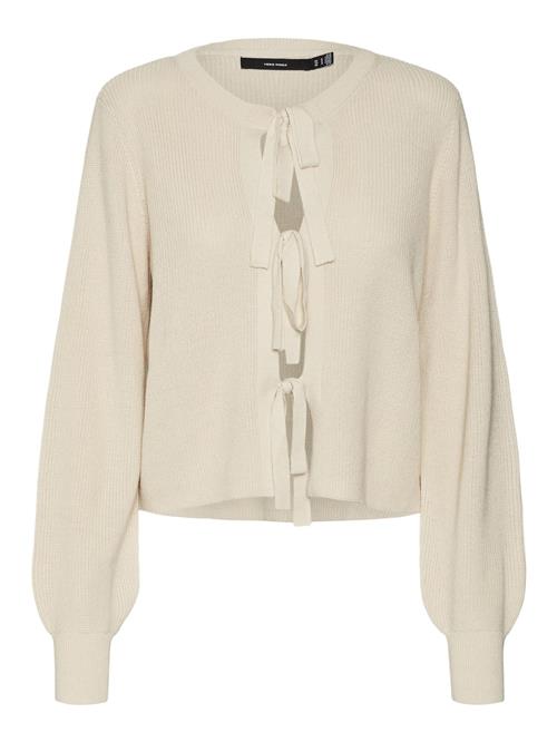 Se VERO MODA Cardigan  lysebeige ved About You