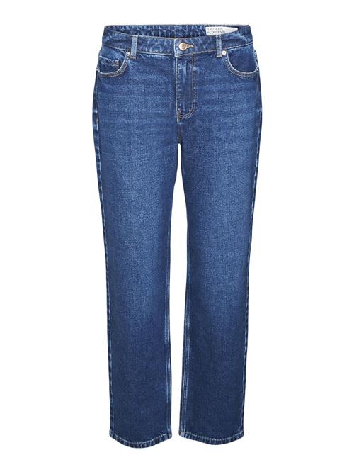 VERO MODA Jeans 'KYLA '  blå / lysebrun