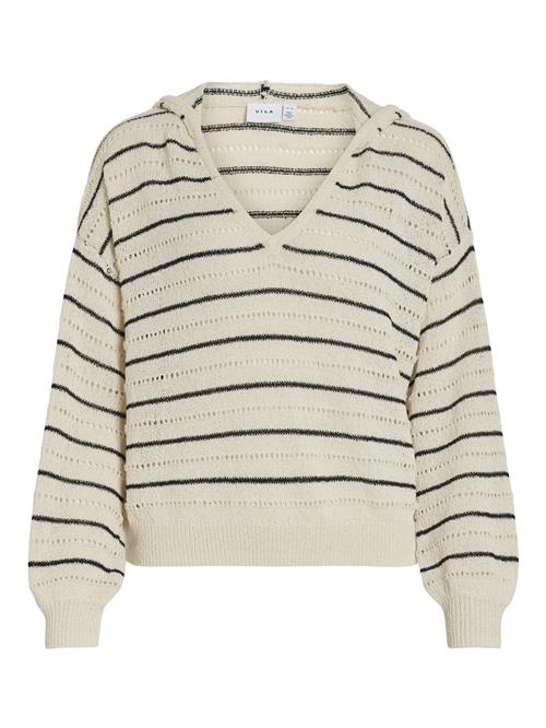 VILA Pullover  creme / grå