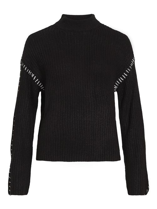 VILA Pullover 'Sigga'  sort / offwhite