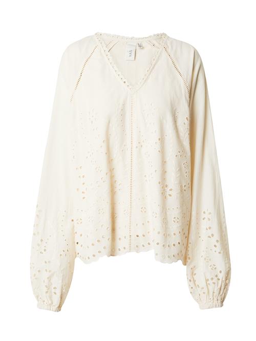 YAS Bluse 'LUMA'  lysebeige