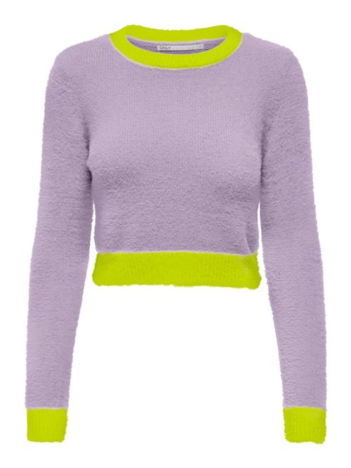 ONLY Pullover 'PIUMO'  citron / lavendel