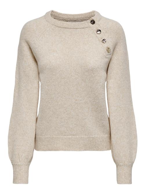 ONLY Pullover 'Emma'  beige-meleret