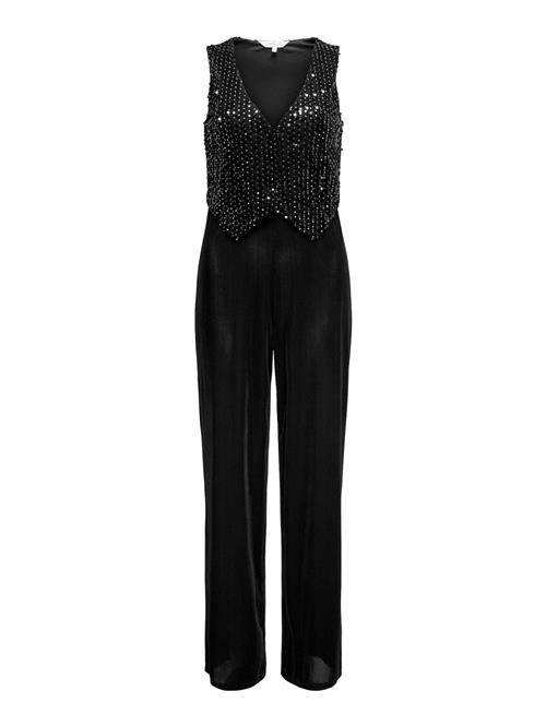 ONLY Jumpsuit  sort / sølv