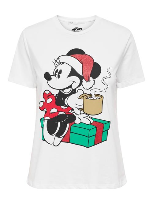 Se ONLY Shirts 'DISNEY CHRISTMAS'  hvid ved About You