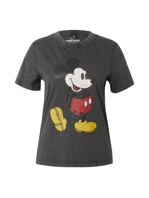 ONLY Shirts 'ONLMICKEY MINNIE'  citrongul / mørkegrå / sort / hvid