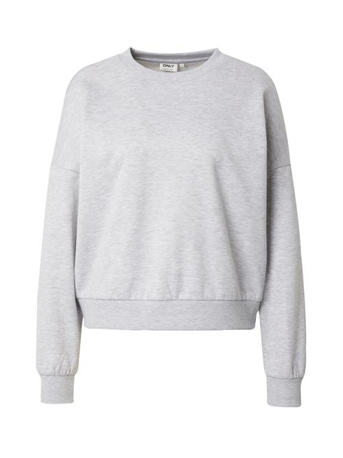 Se ONLY Sweatshirt 'ONLFAVE'  lysegrå ved About You