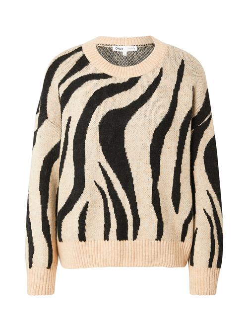 Se ONLY Pullover 'ONLHAZEL'  beige / sort ved About You