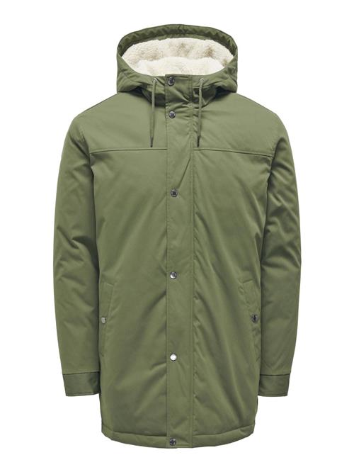 Only & Sons Vinterparka 'Alexander'  oliven