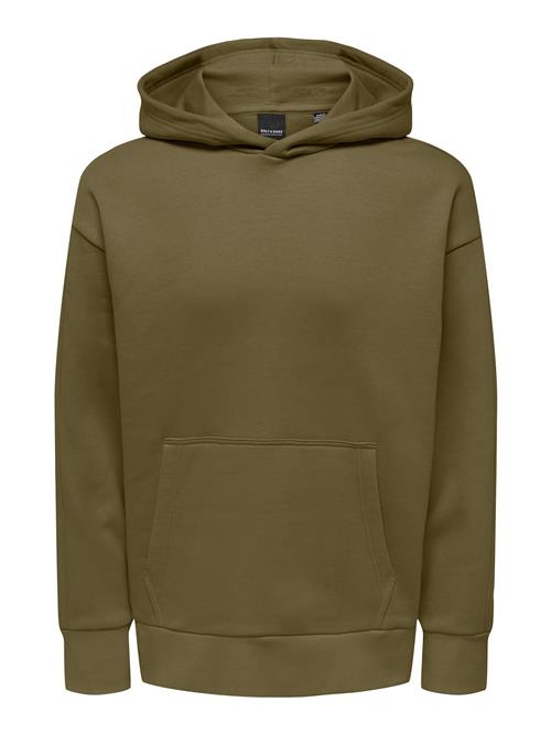 Only & Sons Sweatshirt 'DAN'  sepia