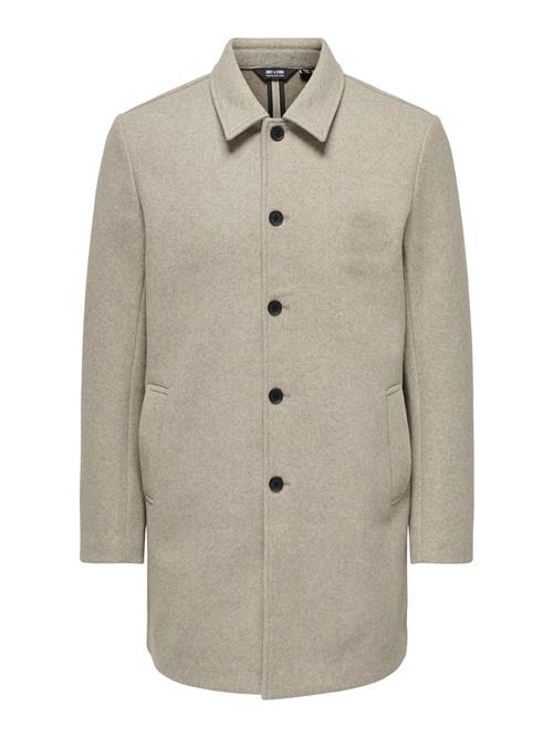 Only & Sons Overgangsfrakke 'ADAM'  beige