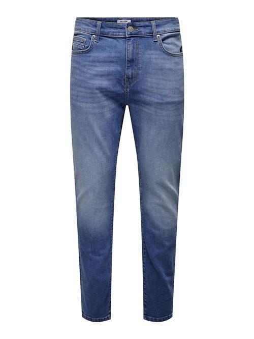 Only & Sons Jeans 'ROPE'  blå / brun