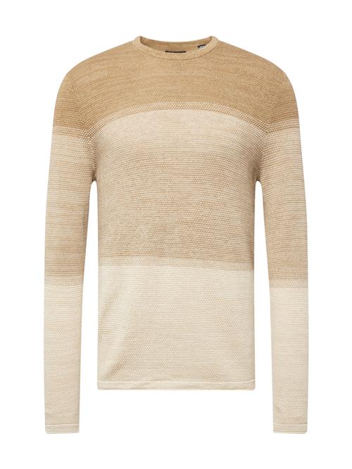 Only & Sons Pullover 'Panter'  beige / creme / beige-meleret