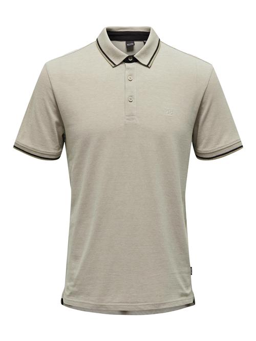 Only & Sons Bluser & t-shirts 'Fletcher'  mørkebeige / sort