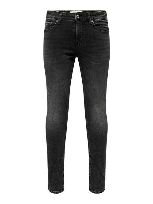 Se Only & Sons Jeans 'Warp'  black denim ved About You