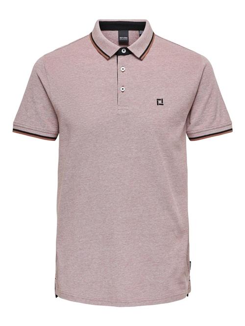 Only & Sons Bluser & t-shirts 'Fletcher'  cappuccino / sort