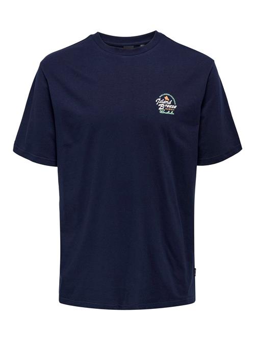 Only & Sons Bluser & t-shirts 'MARLOWE'  navy / pastelgrøn / orange / hvid