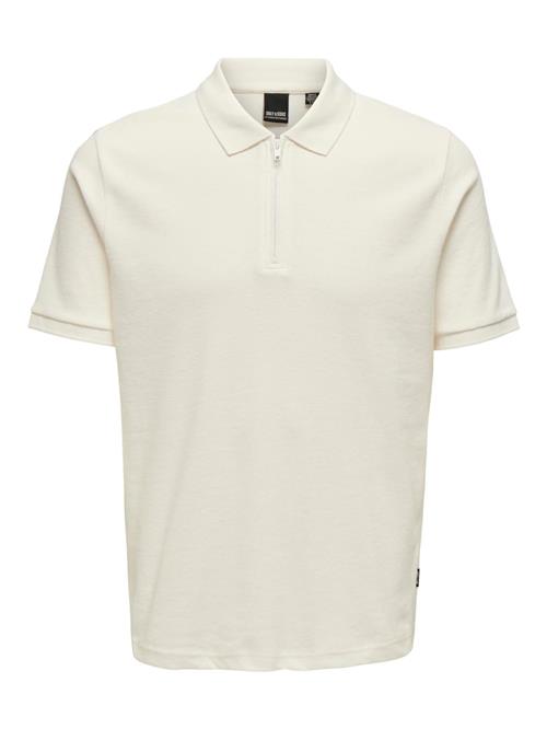 Only & Sons Bluser & t-shirts 'MIKE'  naturhvid