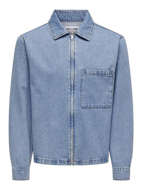 Se Only & Sons Overgangsjakke 'JEPPE'  blue denim ved About You