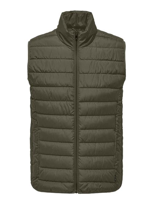 Only & Sons Vest 'BRODY'  oliven