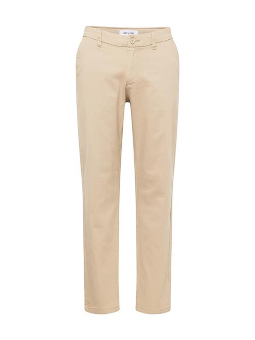 Only & Sons Lærredsbukser 'ONSNICKY'  beige