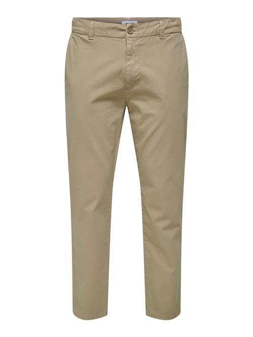 Only & Sons Lærredsbukser 'ONSFree'  beige