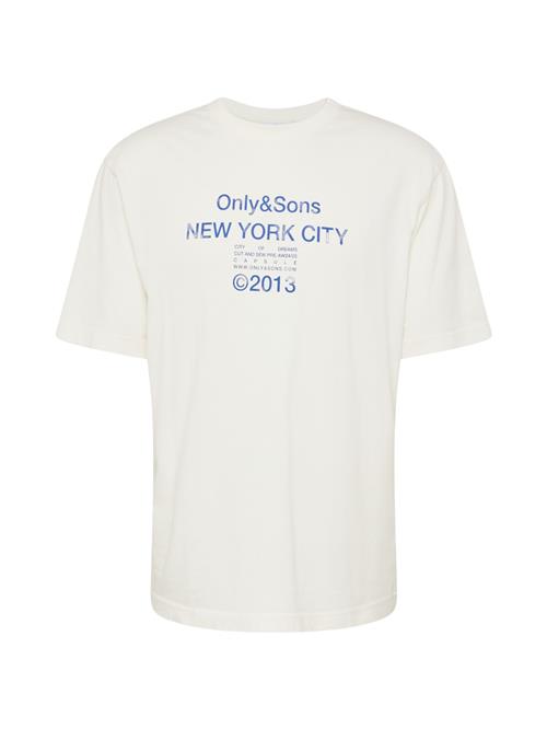 Only & Sons Bluser & t-shirts 'ONSRALPH'  royalblå / uldhvid