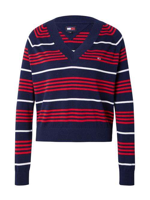 Se Tommy Jeans Pullover  navy / rød / hvid ved About You