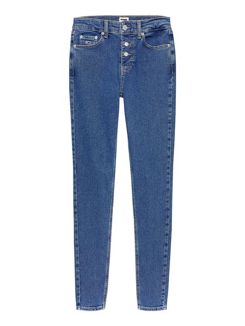 Tommy Jeans Jeans 'Nora'  blue denim / rød / hvid